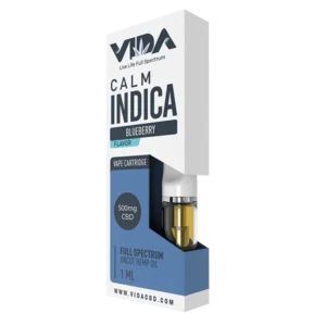 Buy Blueberry CBD Vape Refill Cartridge (Calm Indica) Online